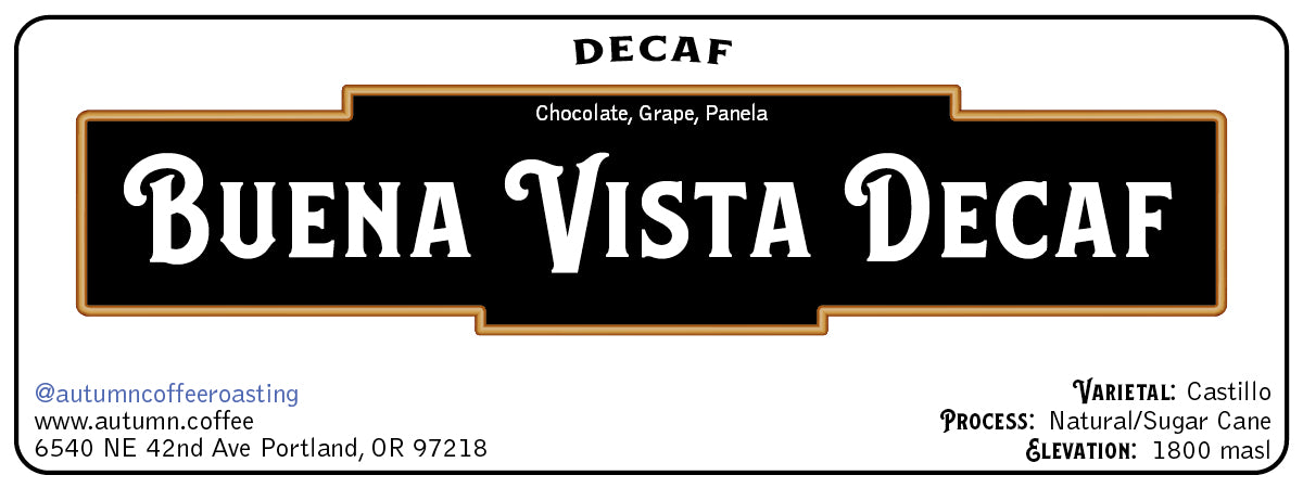 Buena Vista EA Decaf