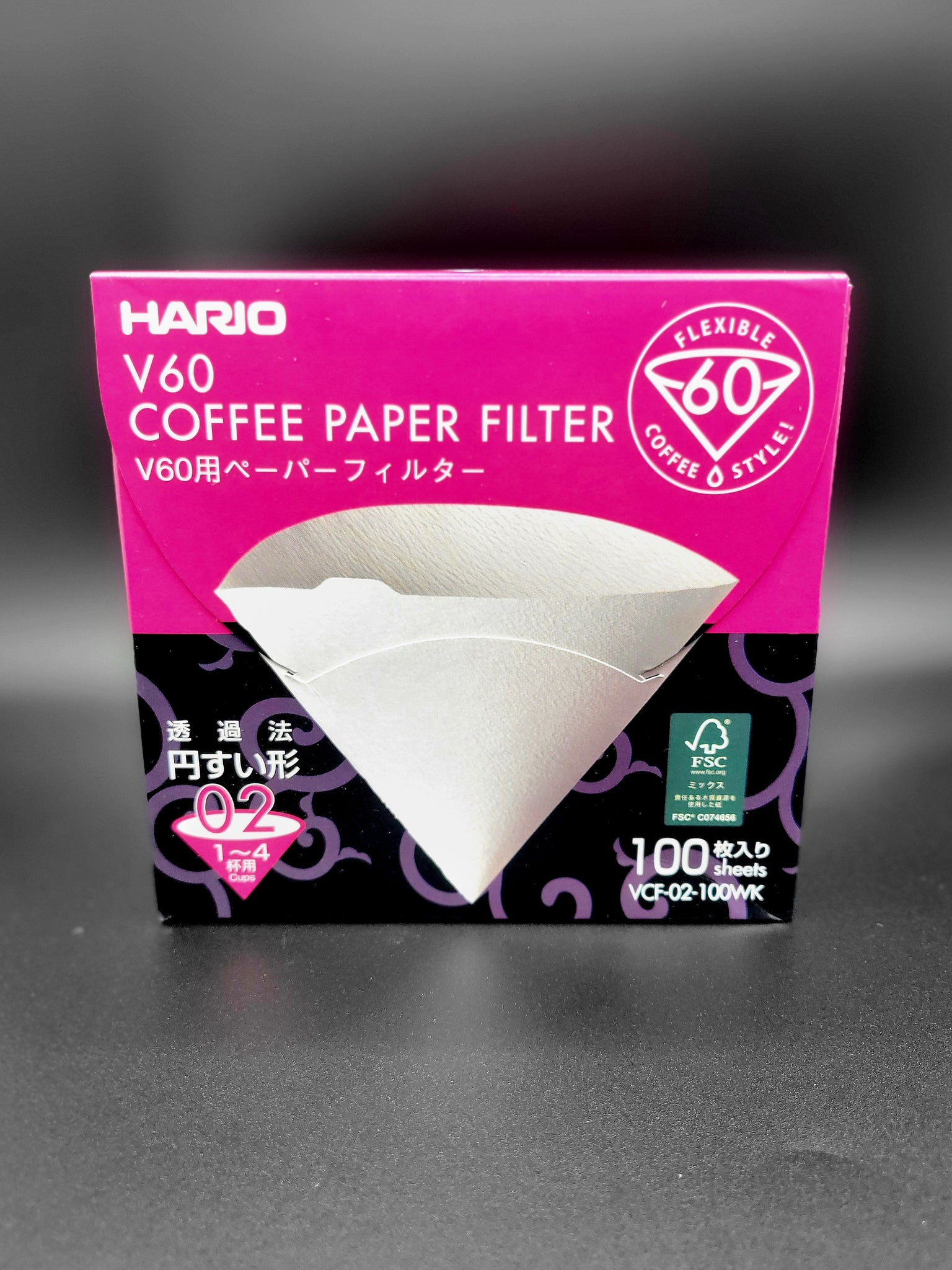 Hario V60 Paper Filters - 100ct